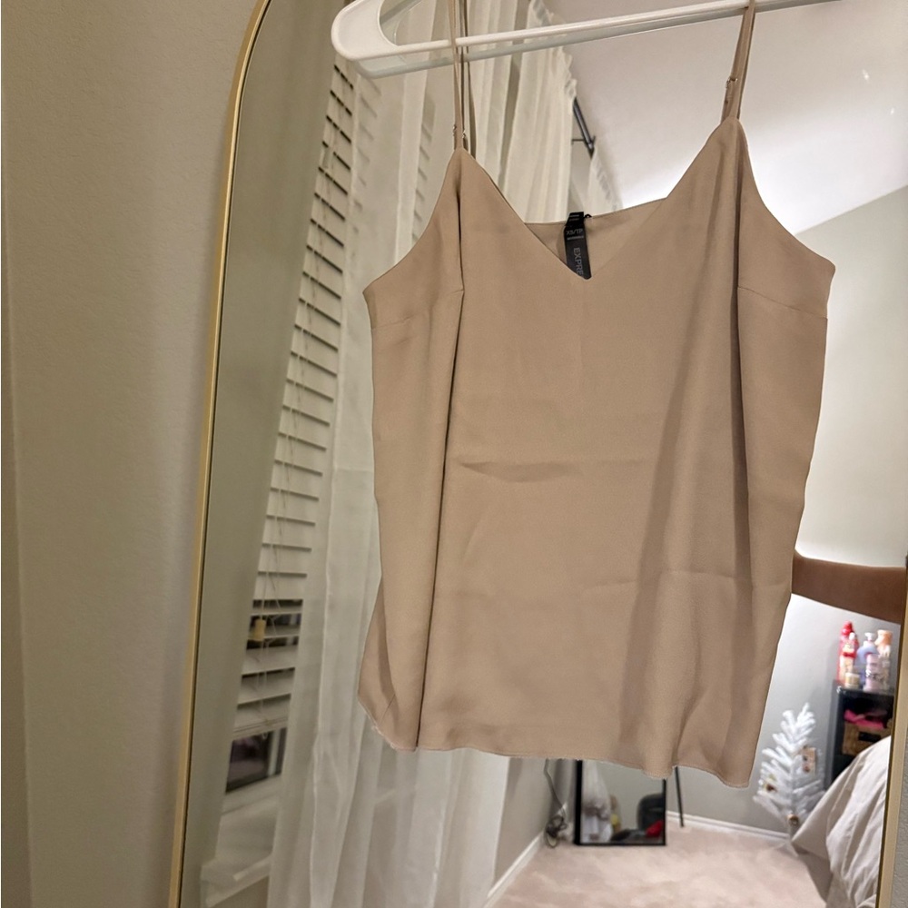 Express spaghetti strap blouses